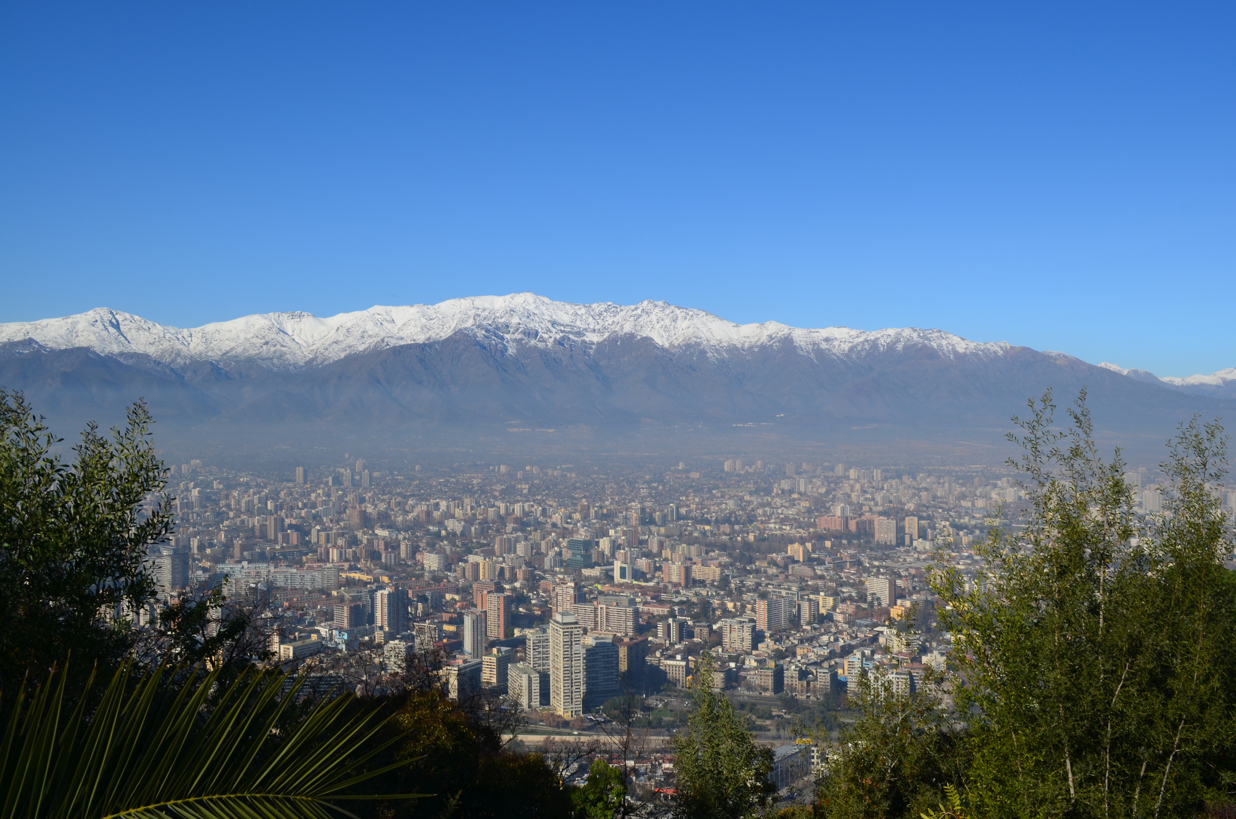 A view of Santiago.