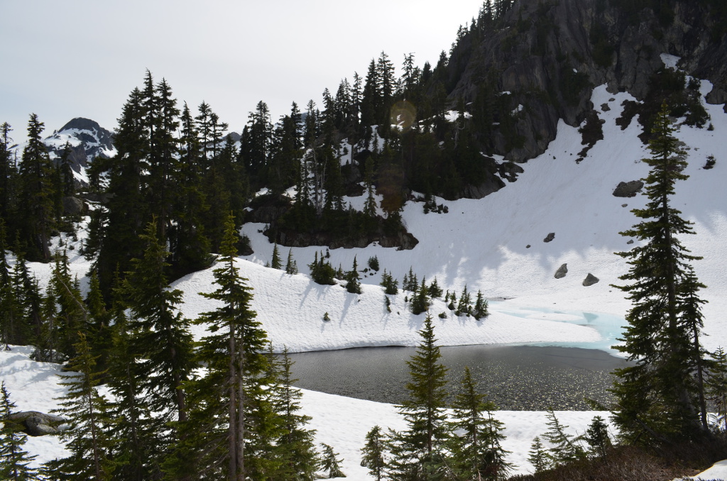 A small pond below Peggy's Pond.