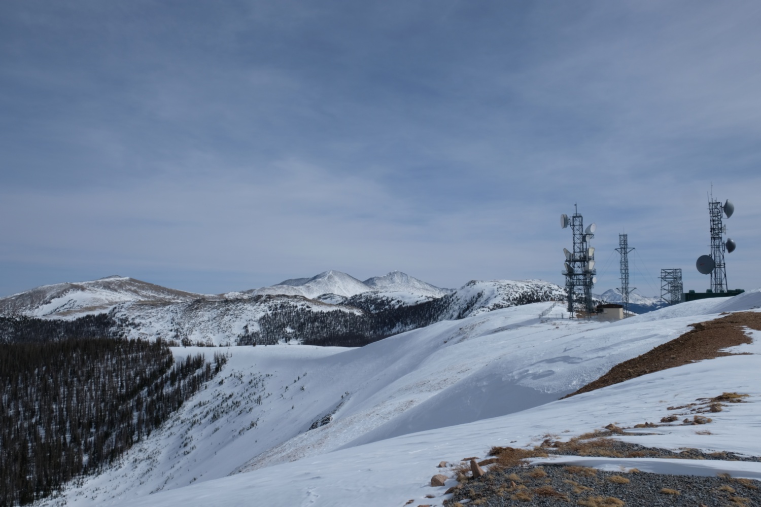 Another view of the radio towers.