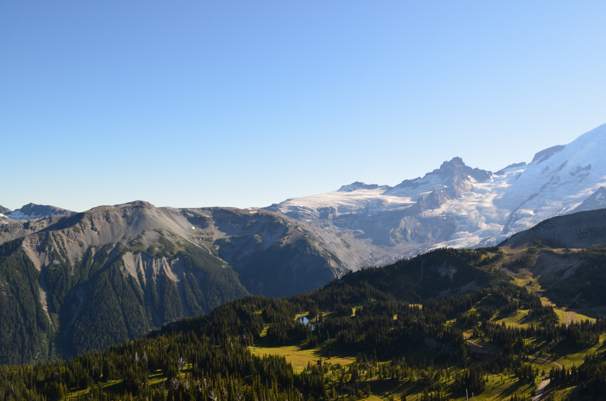 Little Tahoma and the Sunrise area.