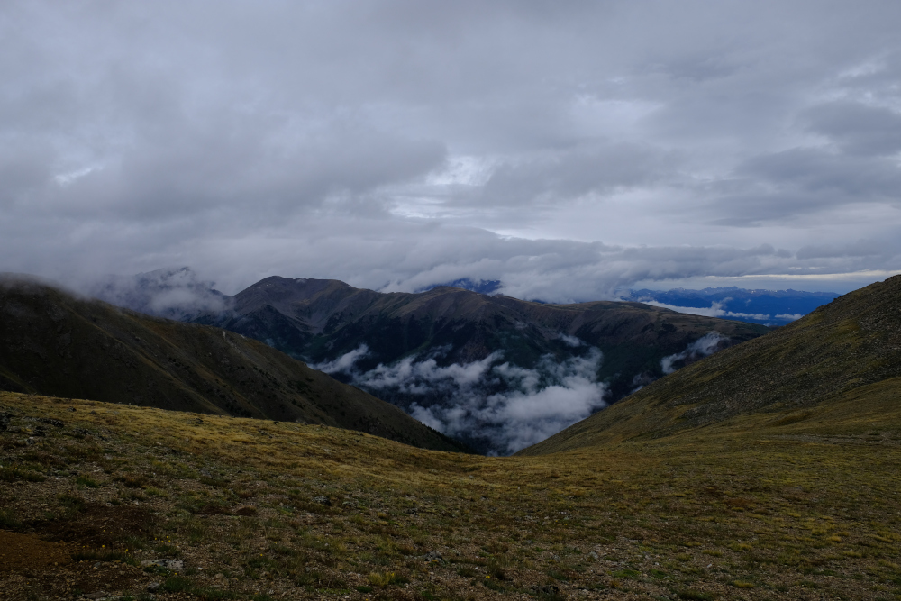 View from the prospect looking over the valley.