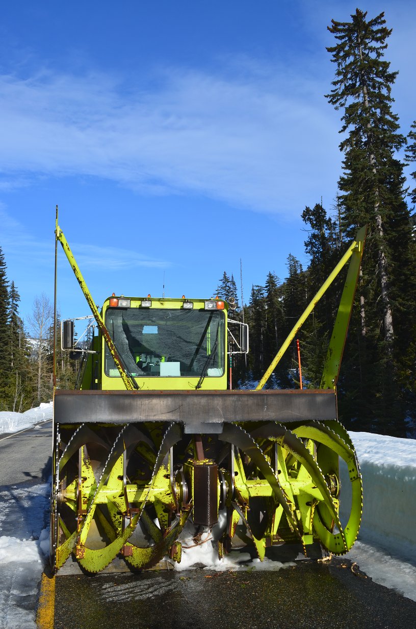 Giant snowblower.