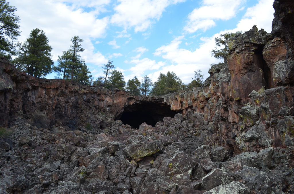 Entry to Big Ice Cave.