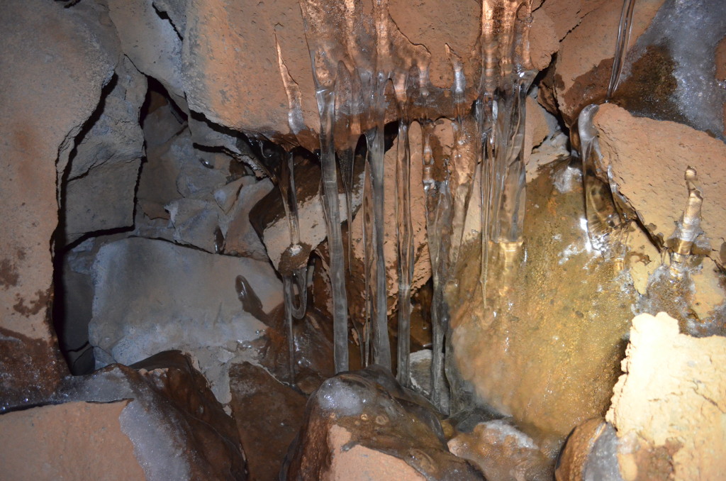 An ice formation