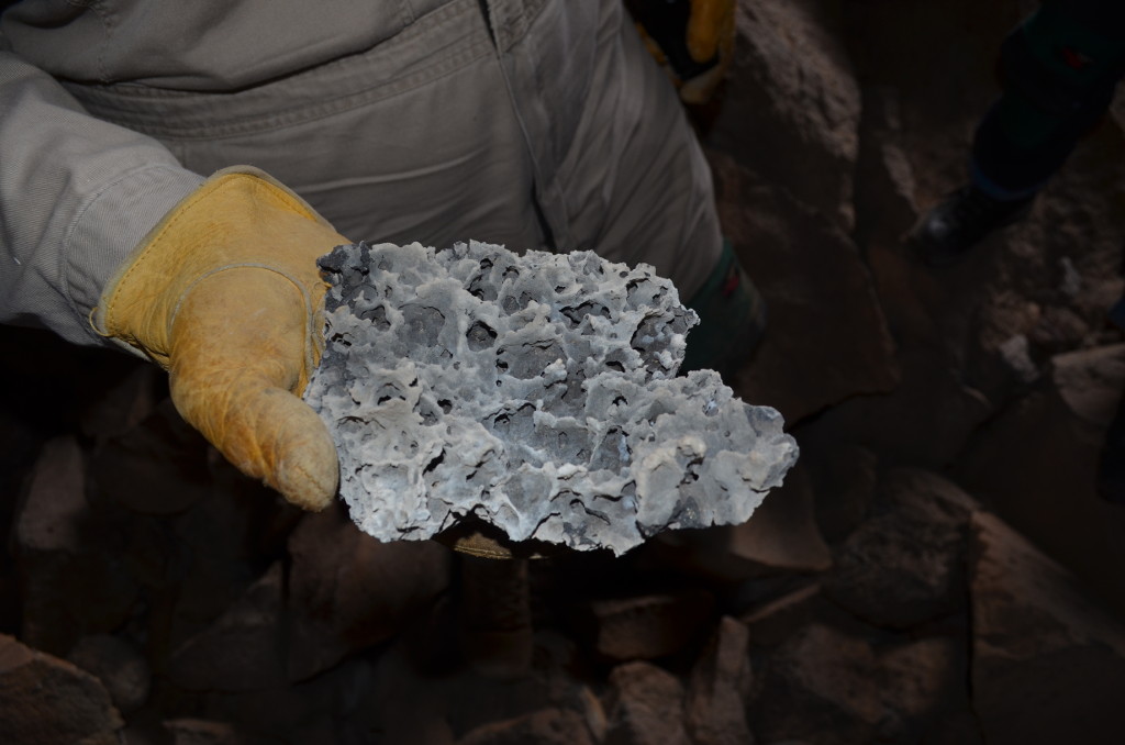 A rock found in (and left in) the cave.