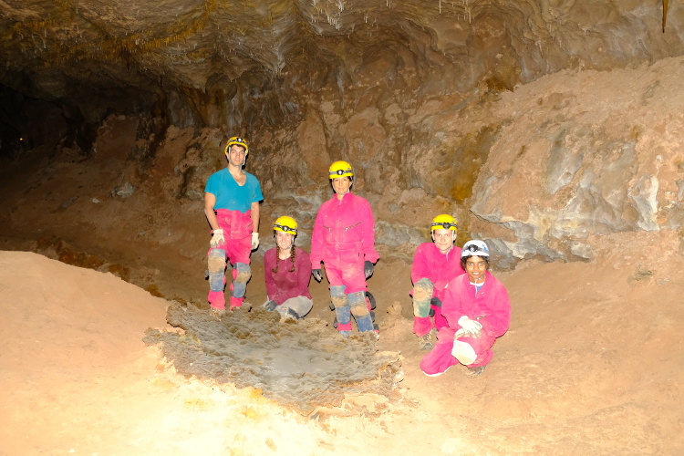 Group photo in Sombrero Room.