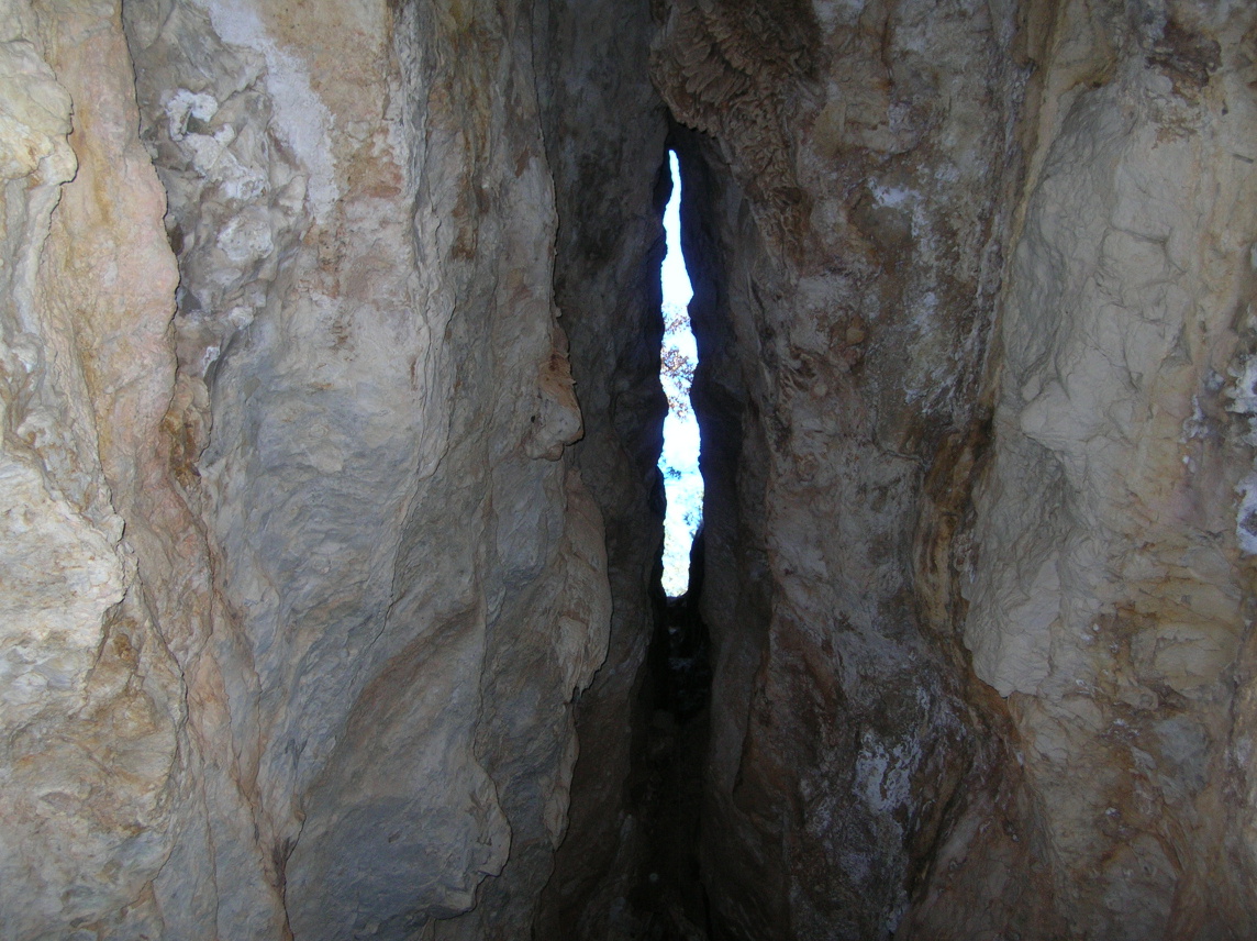 Inside Hidden Cave looking out.