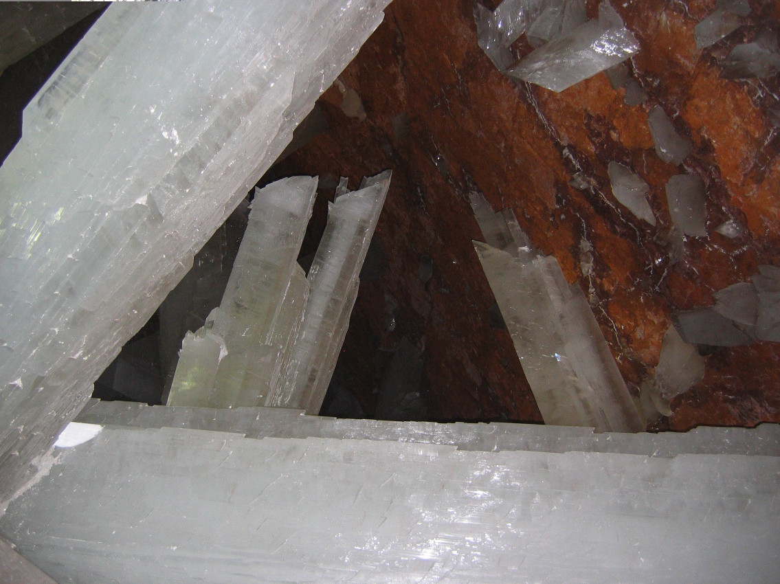 The giant crystals.