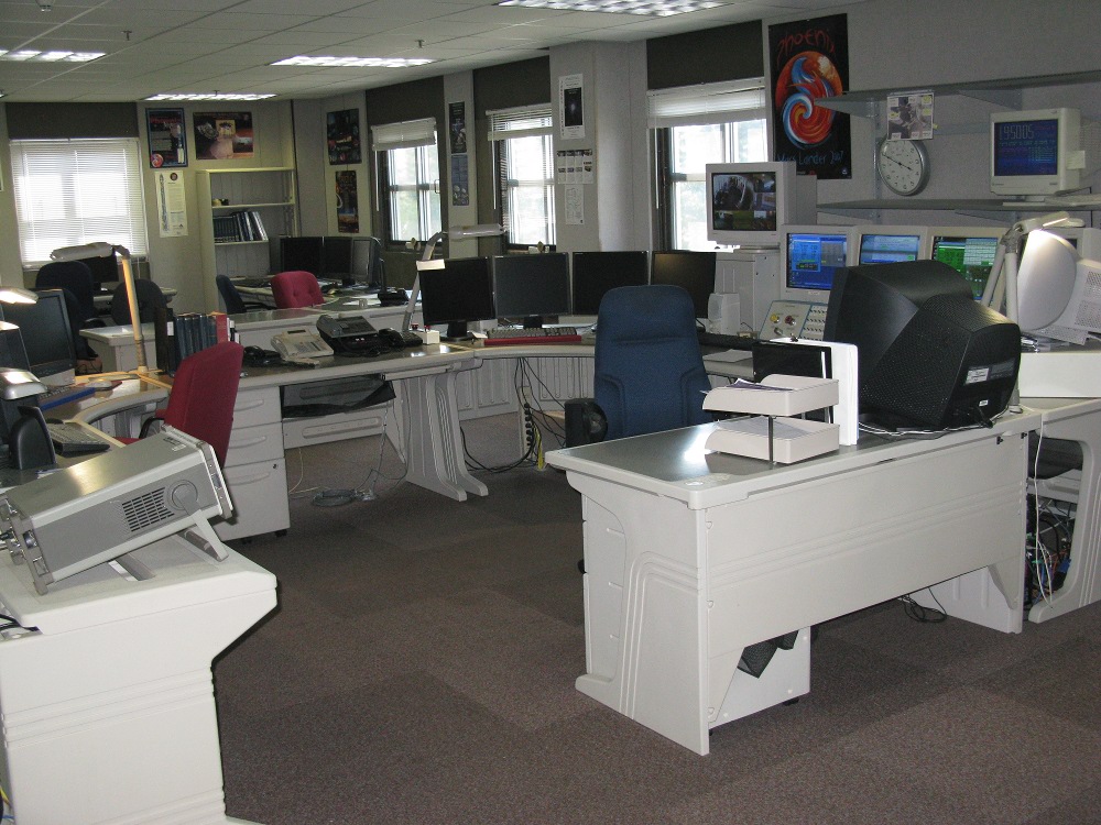 The control room for the Greenbank Telescope