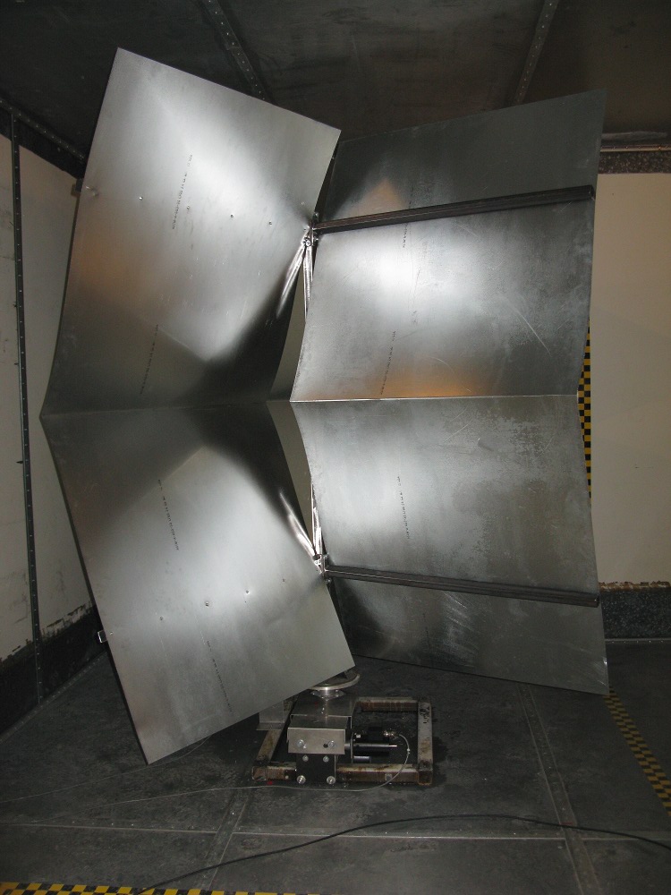 Inside the VLA RF test chamber