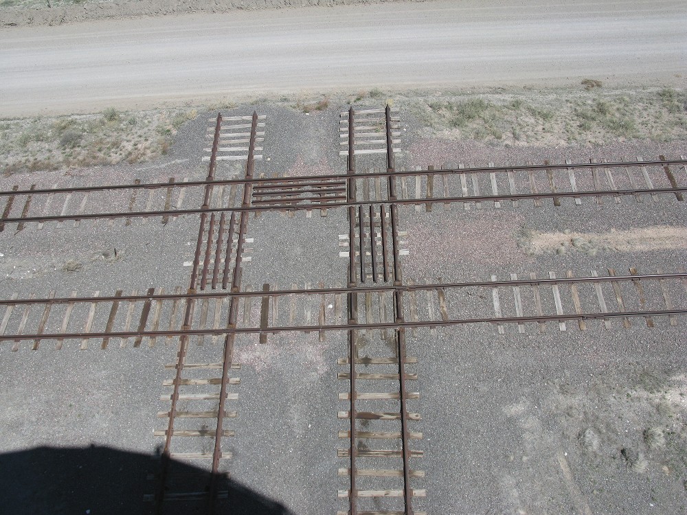 View of cross track at VLA