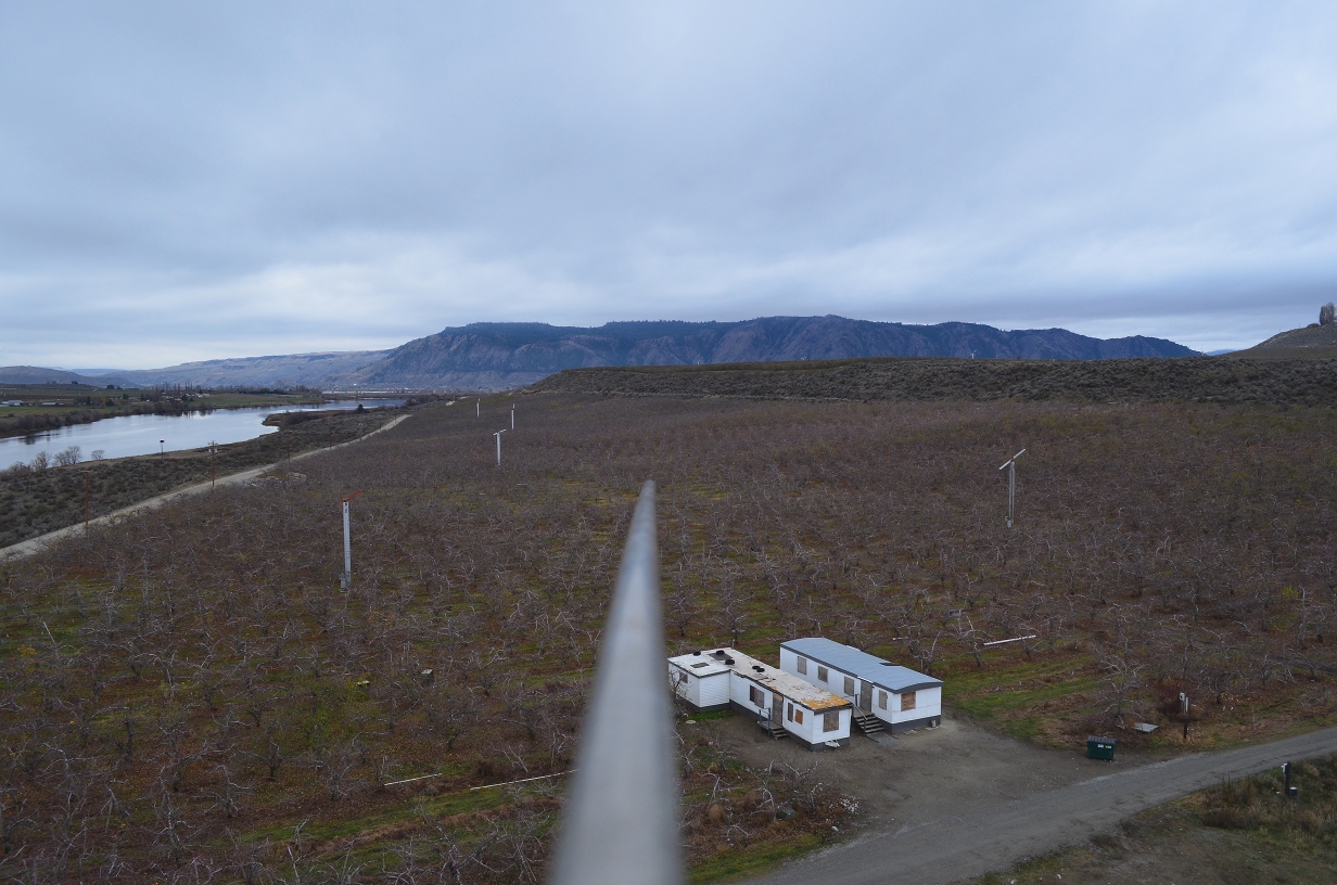 View from antenna to the south.