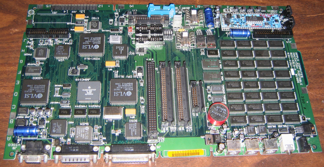 Macintosh Portable motherboard.